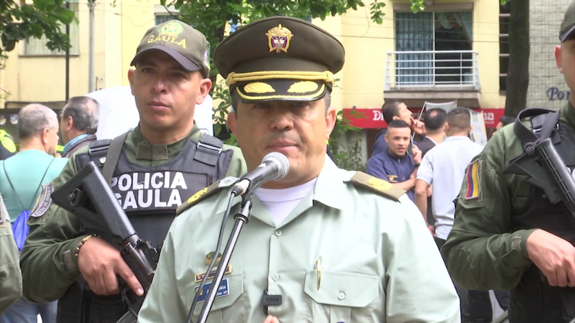 Policía incautó cuatro armas de fuego en sepelio