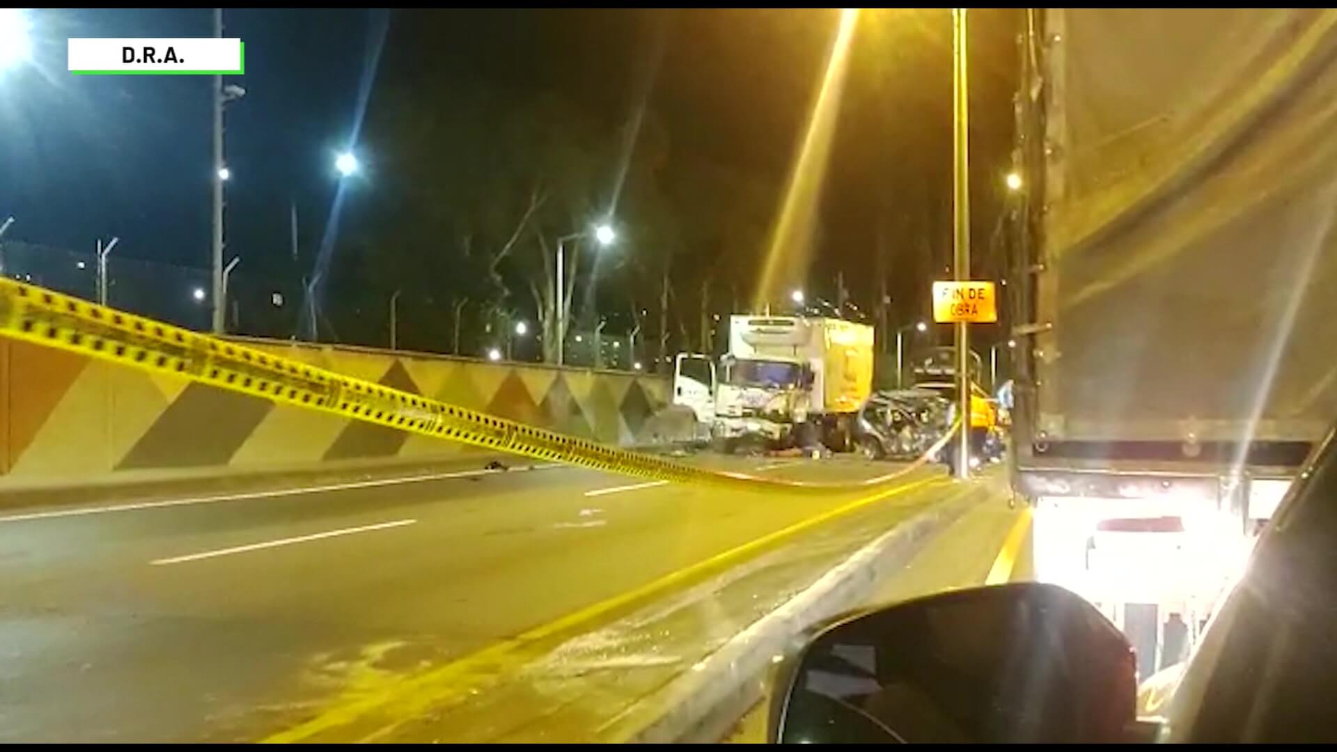 Tres personas muertas en accidente vehicular