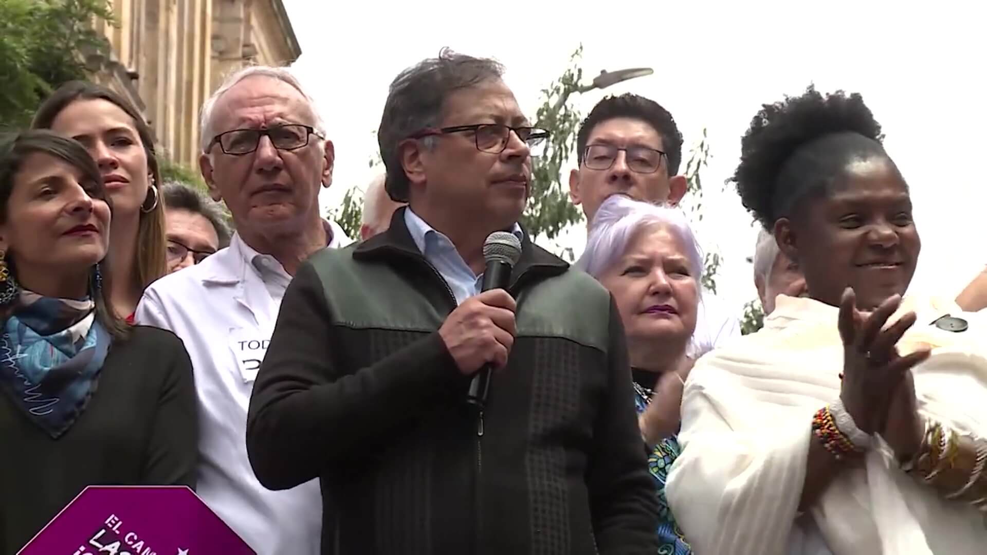 Análisis del discurso del presidente en la marcha del 7 de junio