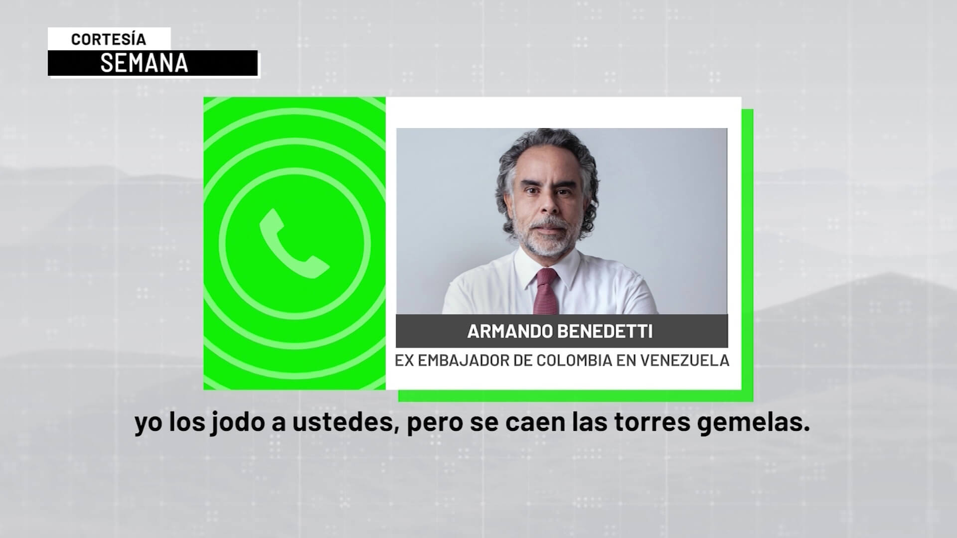 Audios de Armando Benedetti salpican al Gobierno Nacional