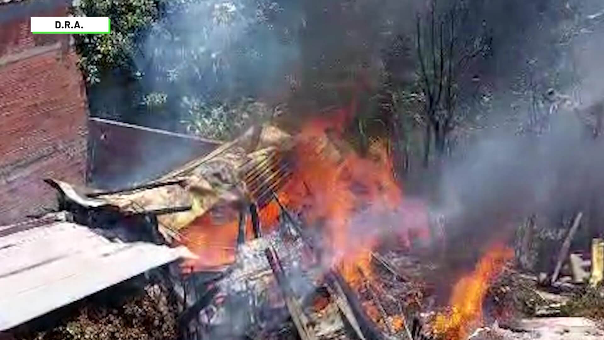 Bomberos atendieron cuatro incendios en Antioquia