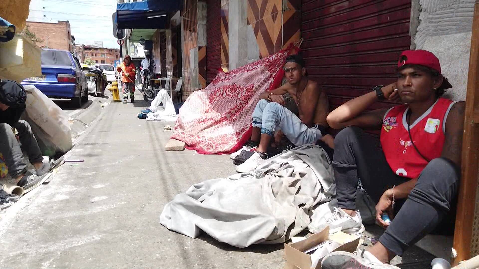 Carrera Cúcuta con calle La Paz: abandono y drogadicción