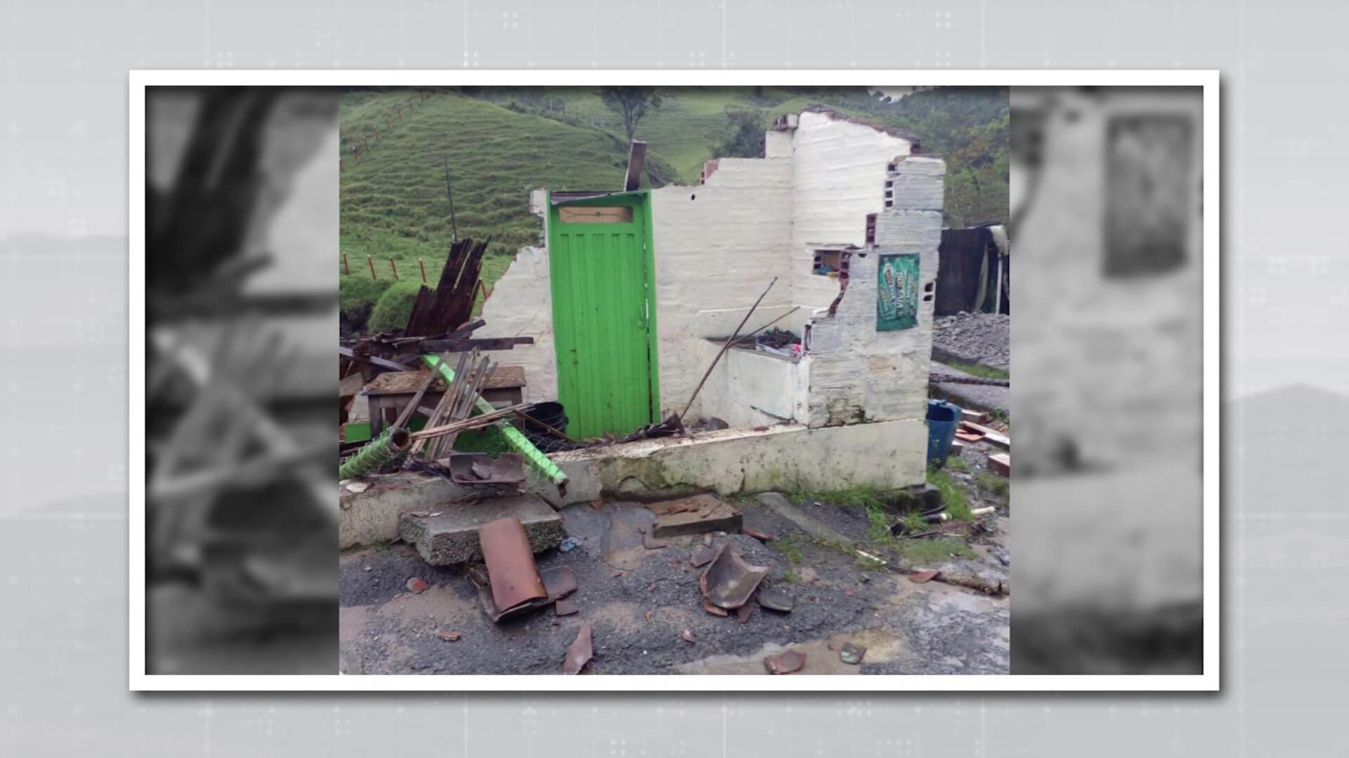 Emergencias por lluvias en Donmatías y Barbosa