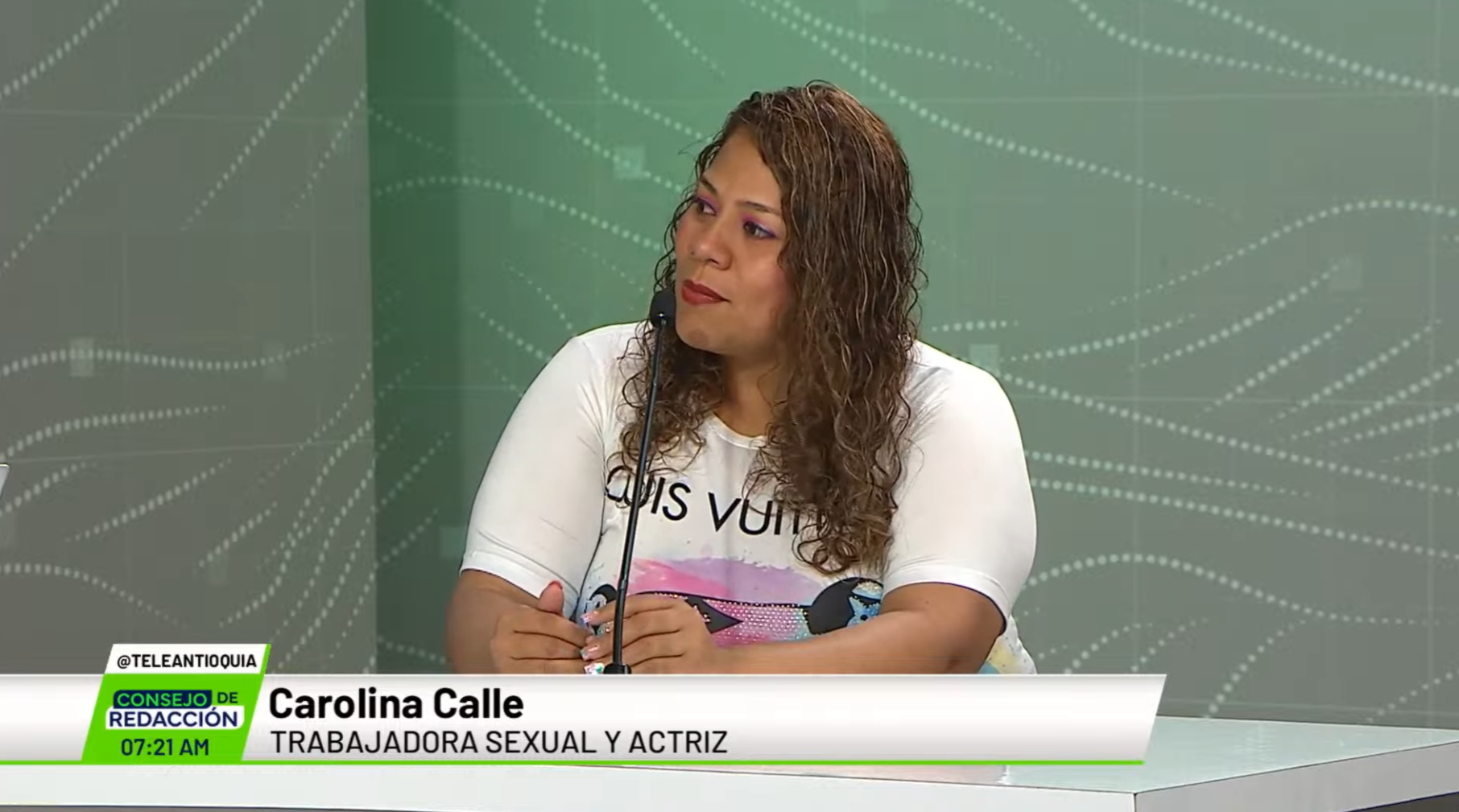 Entrevista a Carolina Calle, trabajadora sexual y actriz