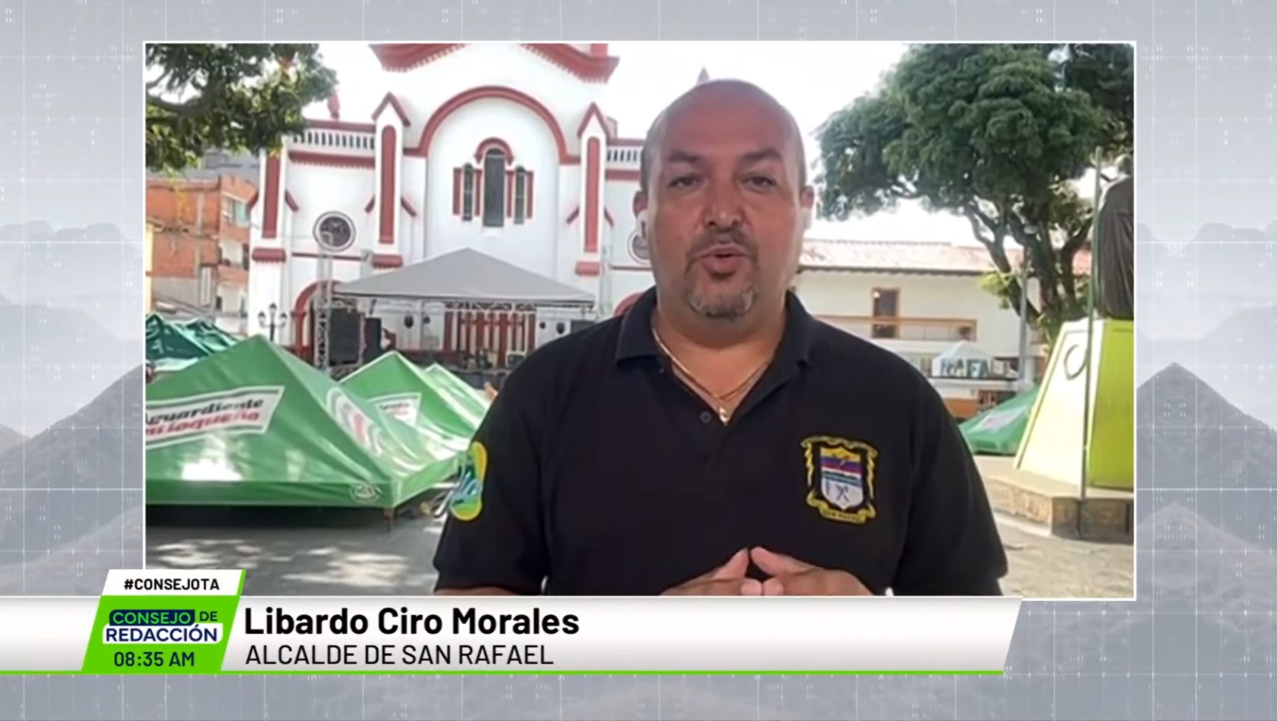 Entrevista a Libardo Ciro Morales, alcalde de San Rafael