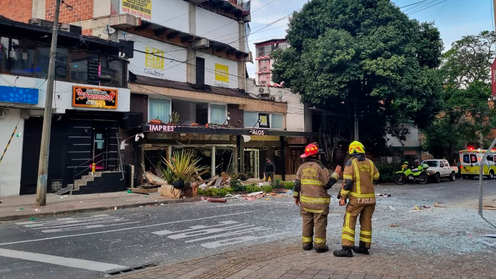 Explosión: 16 heridos, tres graves y 30 viviendas impactadas