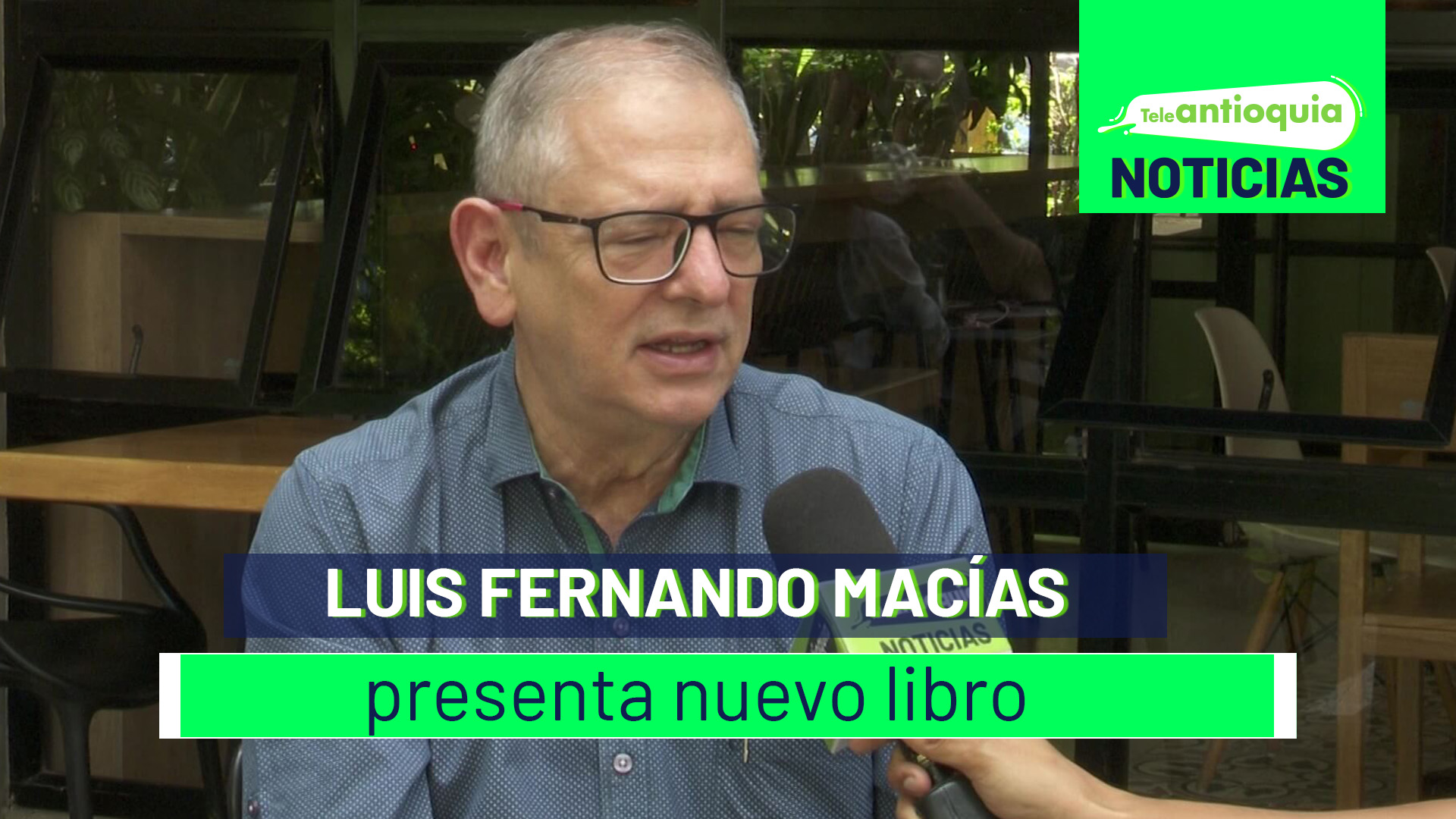 Luis Fernando Macías presenta nuevo libro