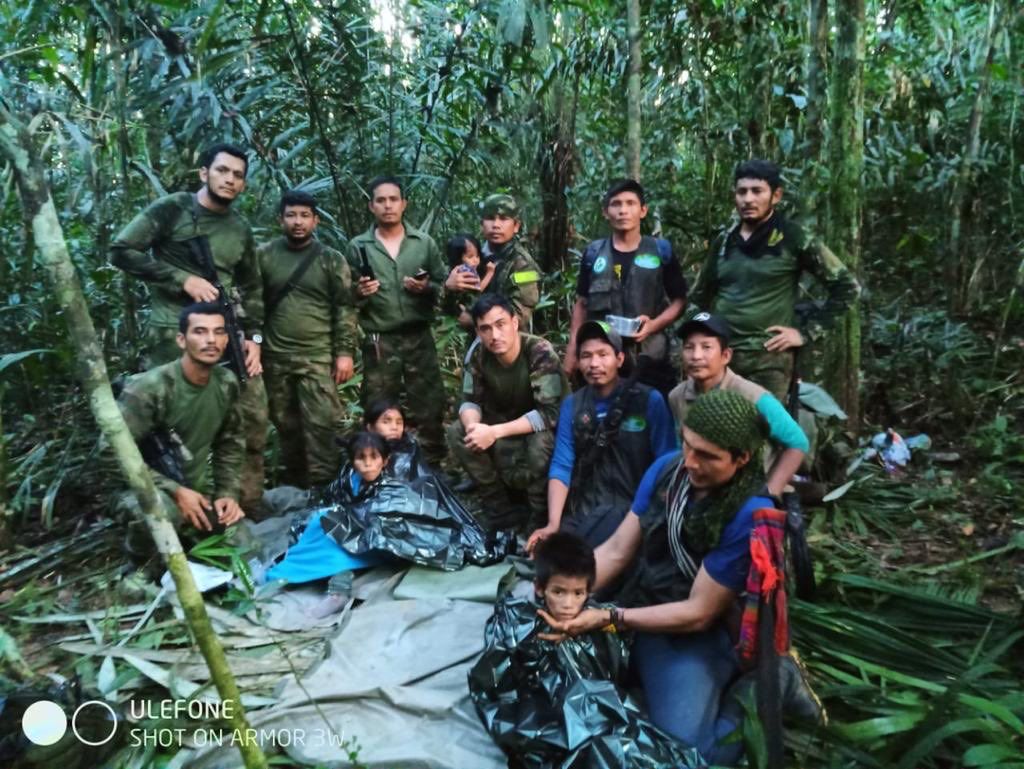 Encuentran con vida los niños perdidos en el Guaviare