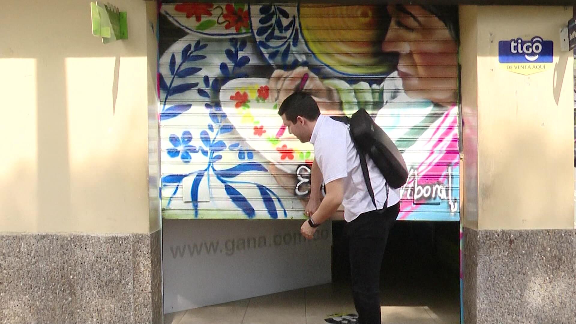 Antioquia plasmada en grafitis en la Comuna 13