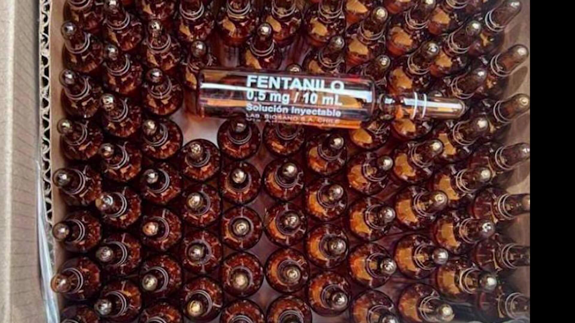 Cayó cargamento más grande de fentanilo en Colombia
