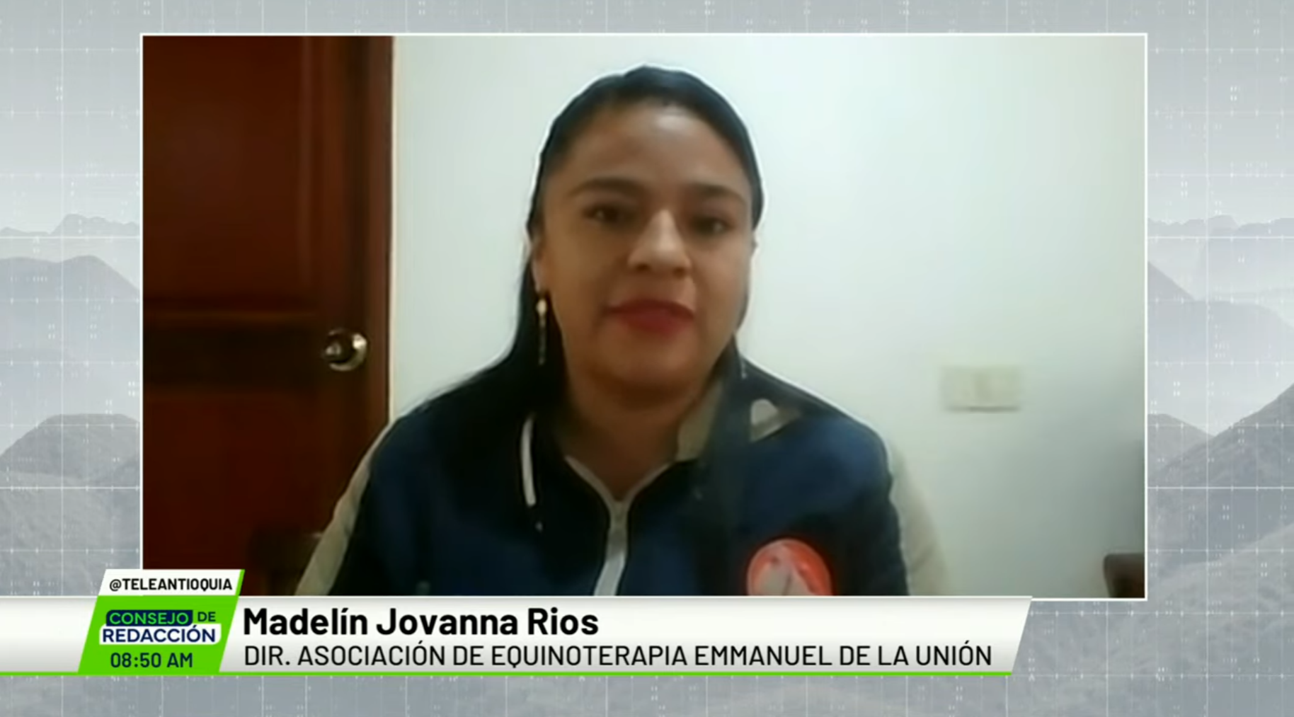 Entrevista a Madelín Jovanna Rios, Dir. Asociación de Equinoterapia Emmanuel de La Unión