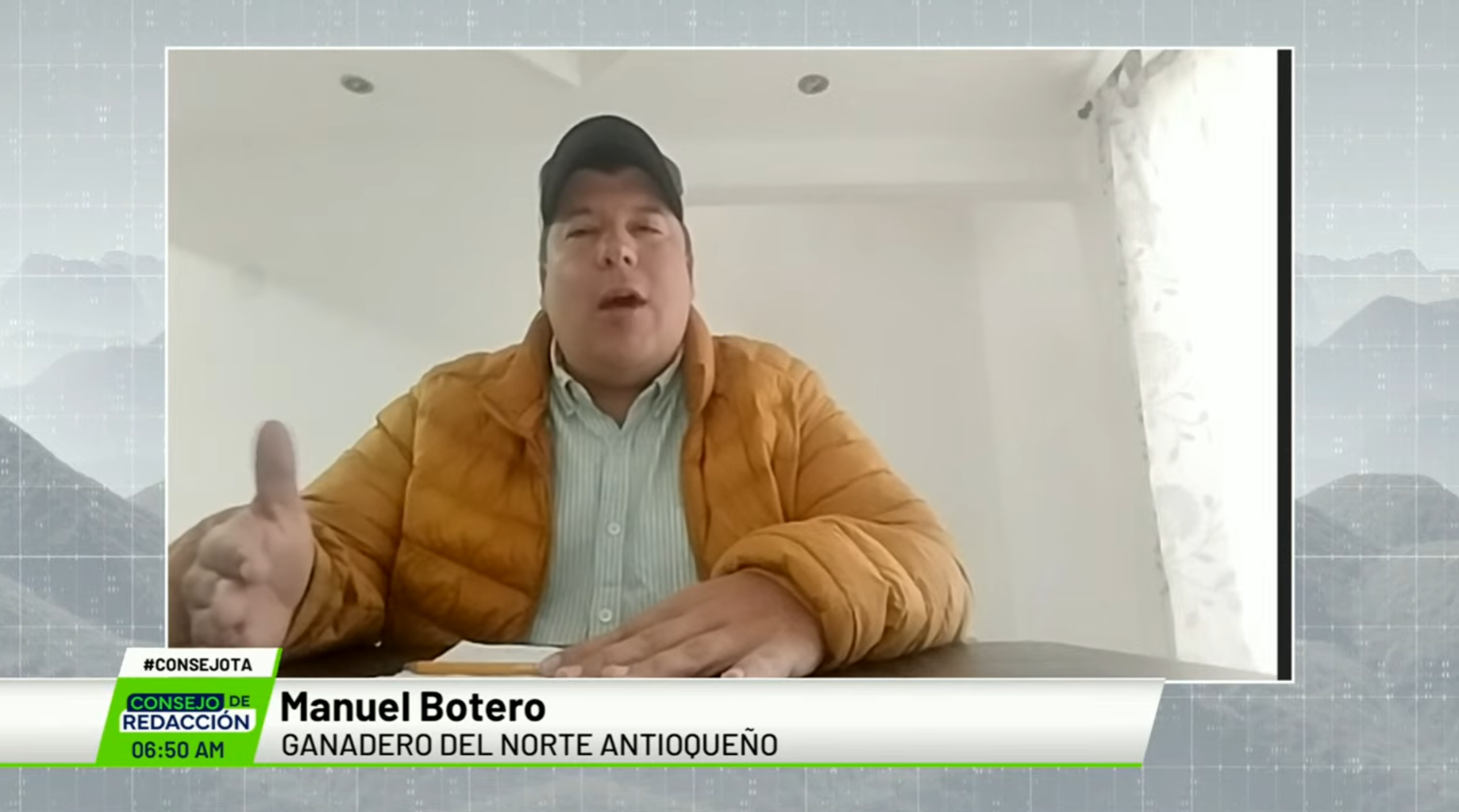 Entrevista a Manuel Botero, ganadero del Norte antioqueño