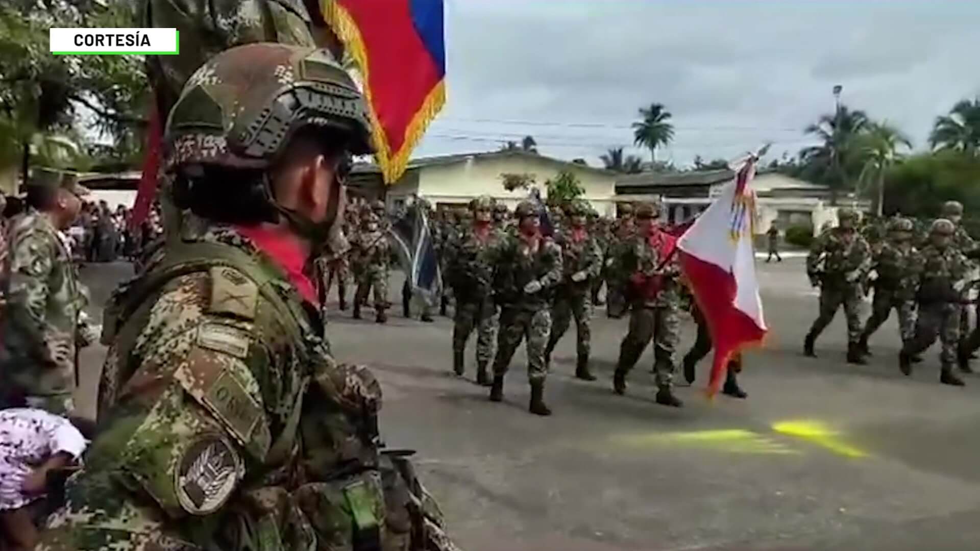 En el día del ejército, 392 soldados juraron bandera