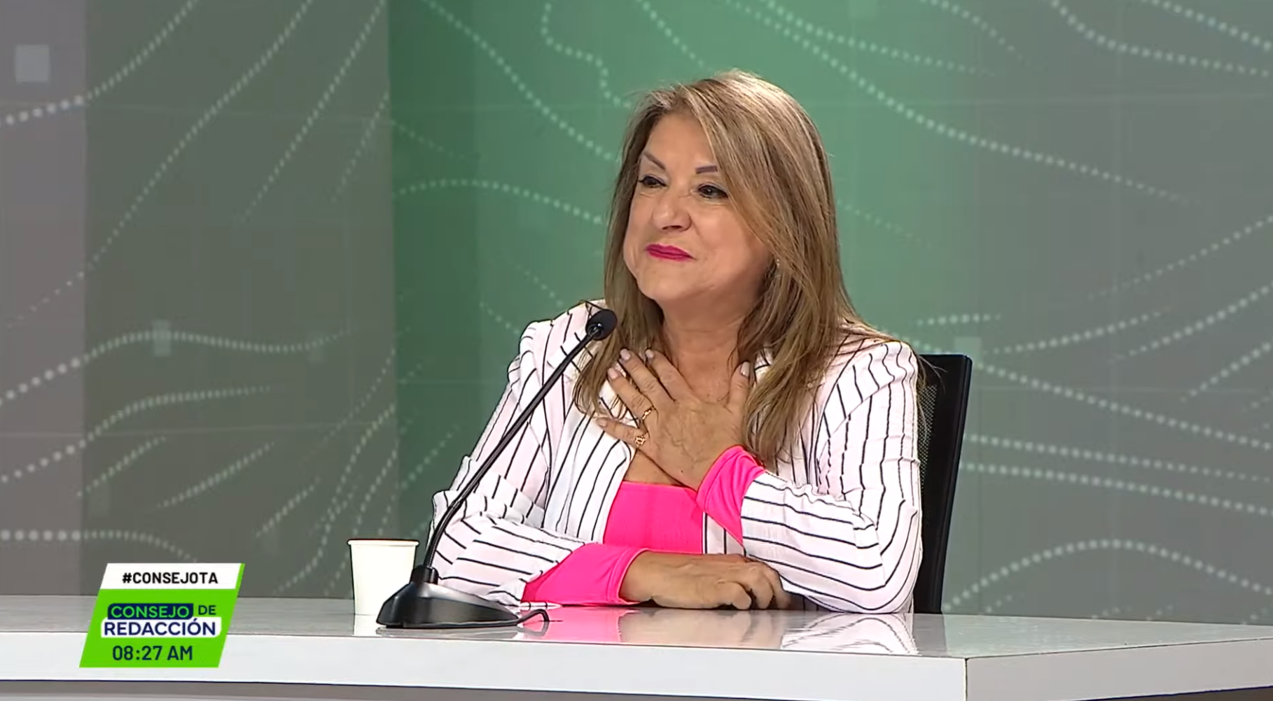Entrevista a Berenice García, presidente Club de la Prensa