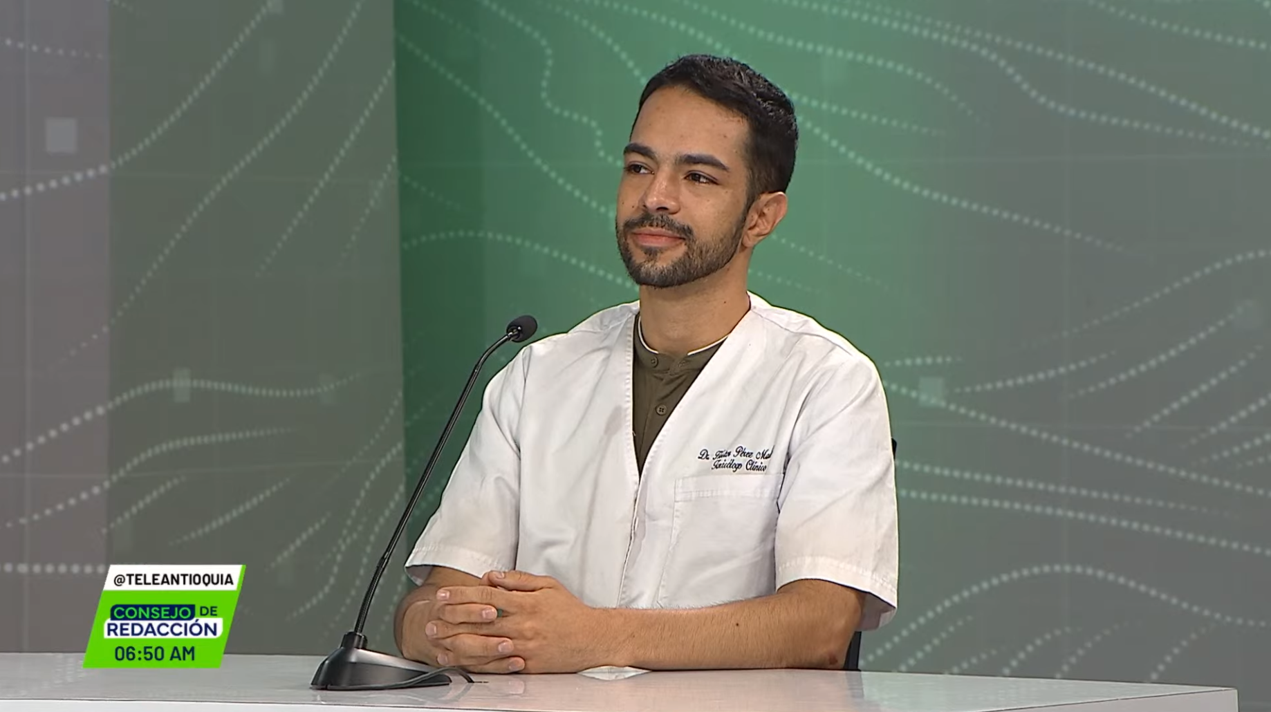Entrevista a Héctor Julián Pérez, médico y toxicólogo, docente Facultad de Medicina U. de A.