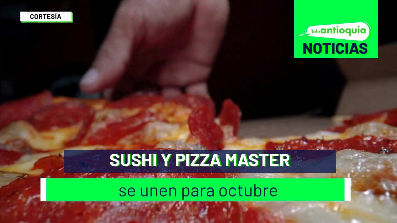 Sushi y pizza master se unen para octubre