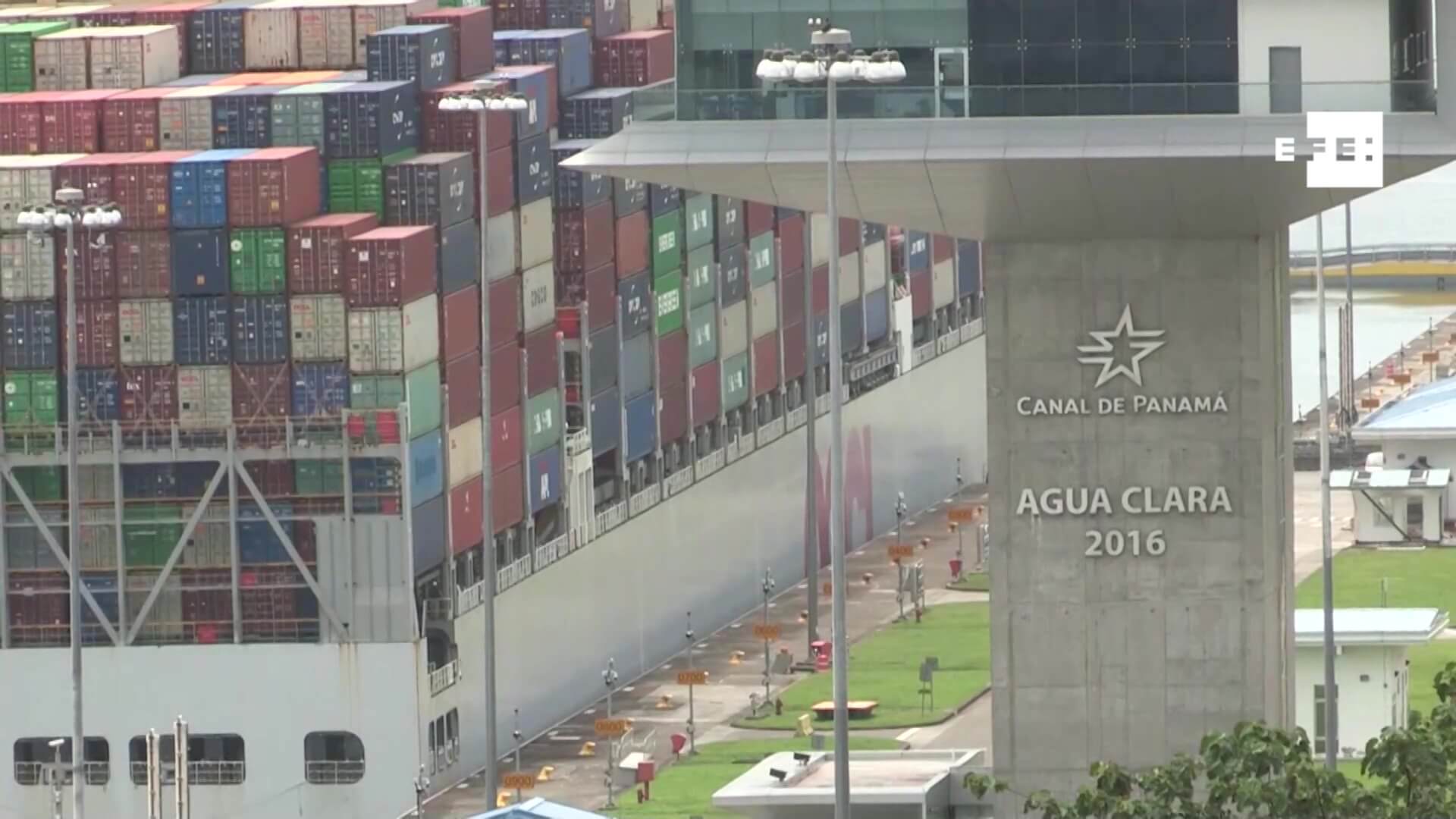 Afectaciones por sequía en el canal de Panamá