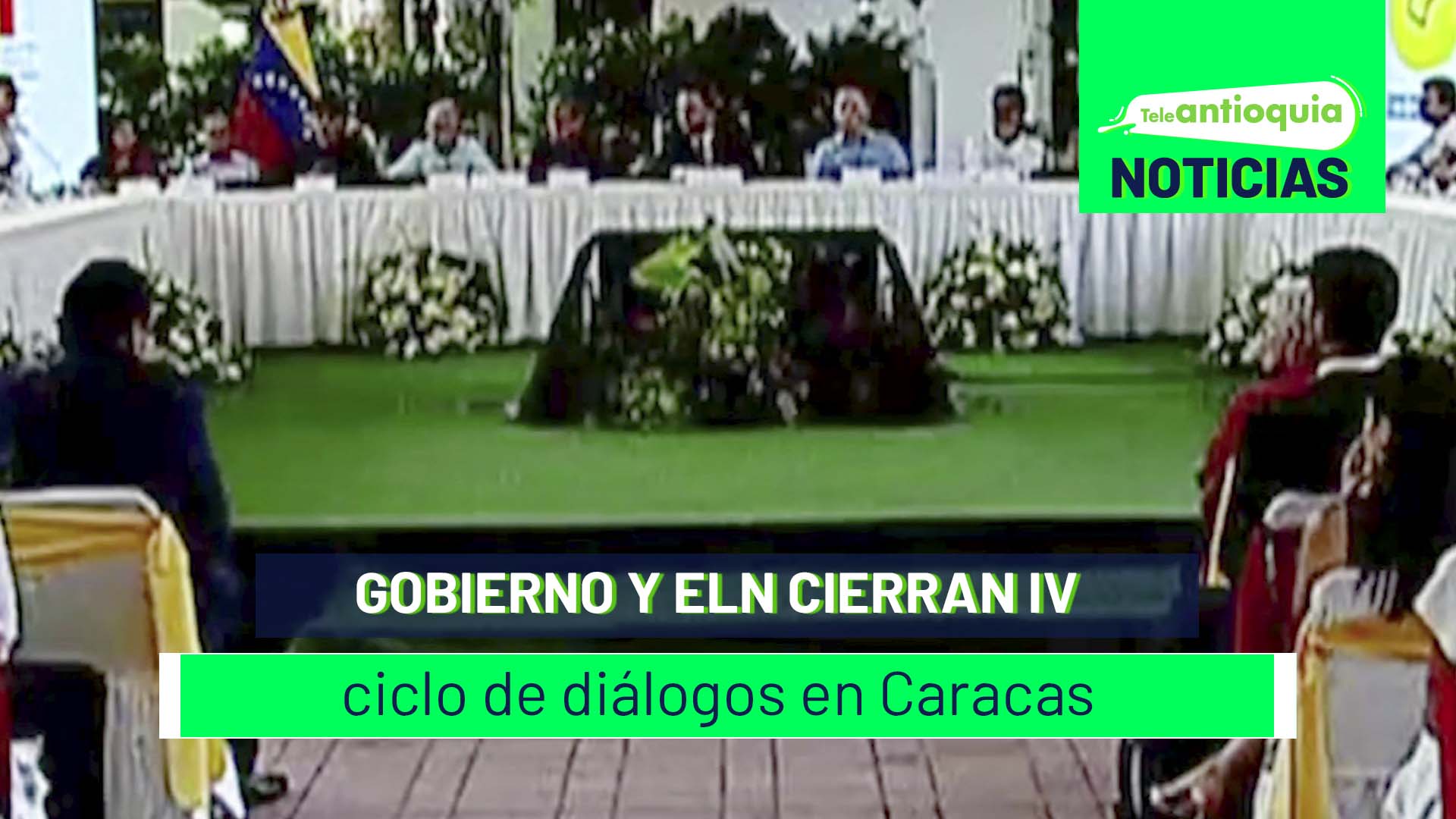 Gobierno y ELN cierran IV ciclo de diálogos en Caracas