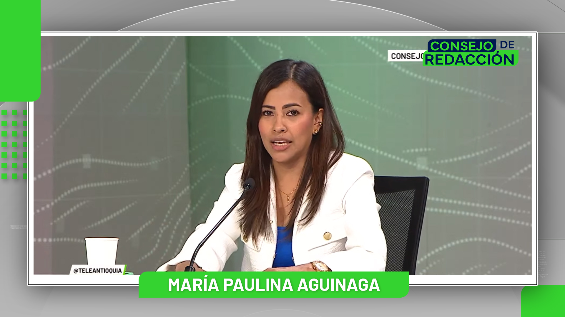 Entrevista a María Paulina Aguinaga, candidata a la Alcaldía De Medellín