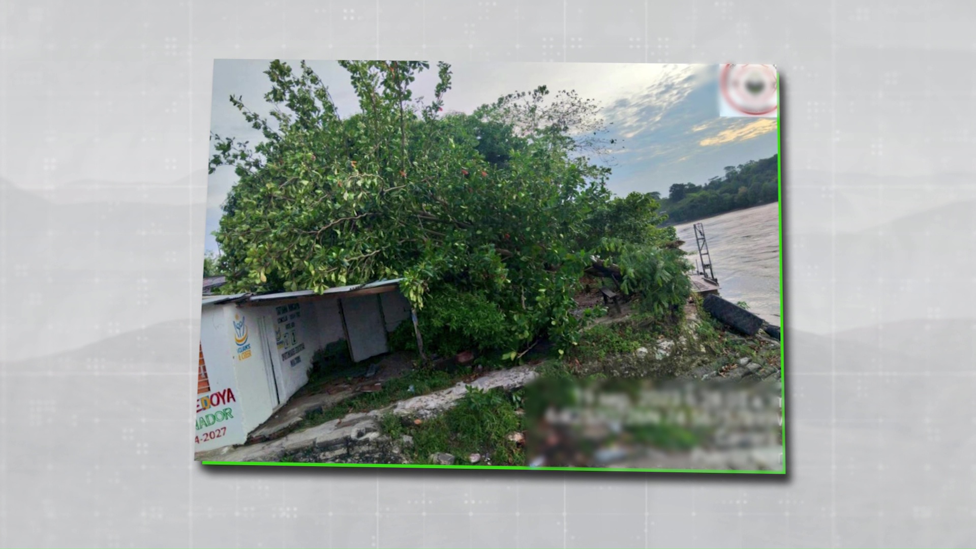 Árboles caídos y daños en techos por vendaval en Puerto Nare