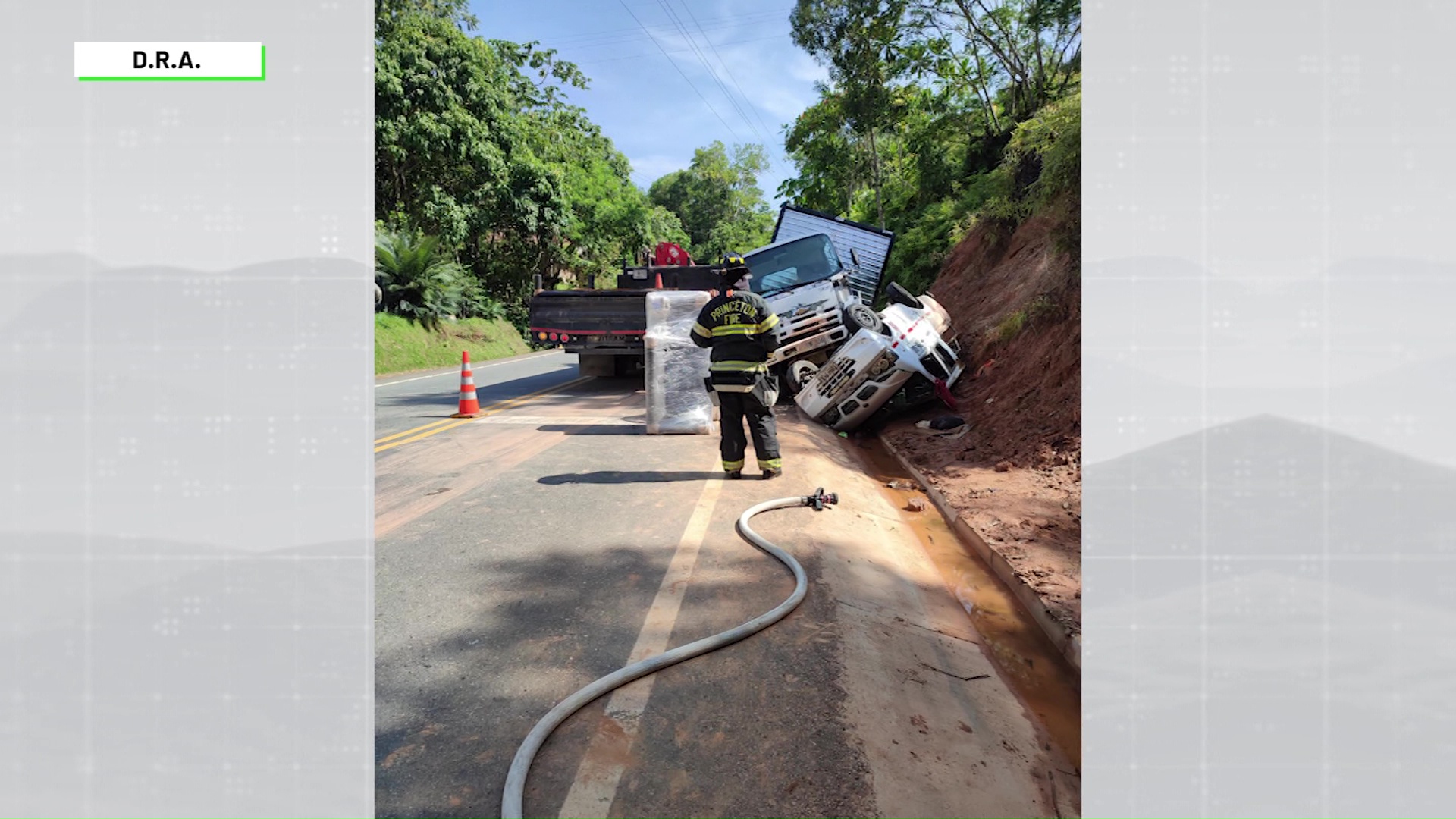 Tres heridos tras un accidente de tránsito en Puerto Berrio