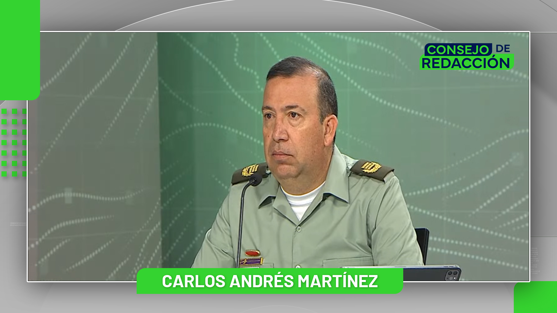 Entrevista a Coronel Carlos Andrés Martínez Romero – Consejo de Redacción
