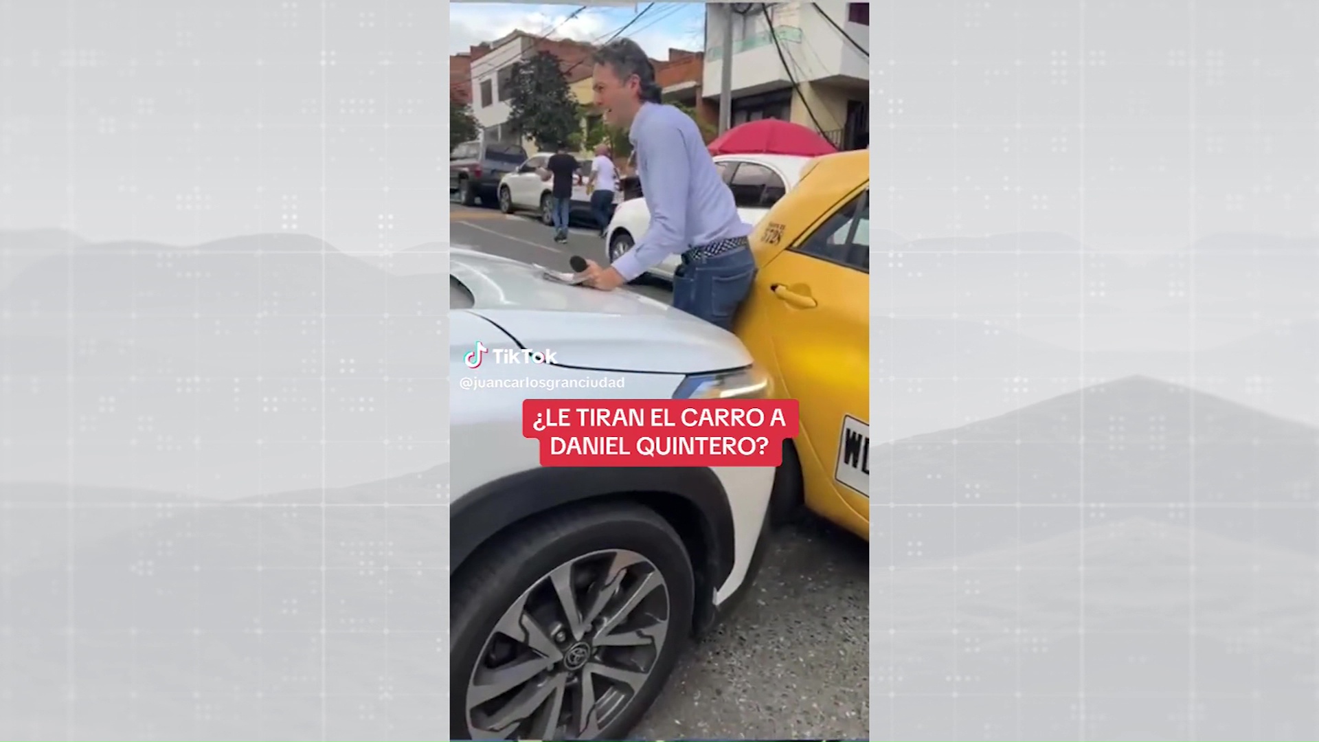 Habló conductor del incidente con Daniel Quintero
