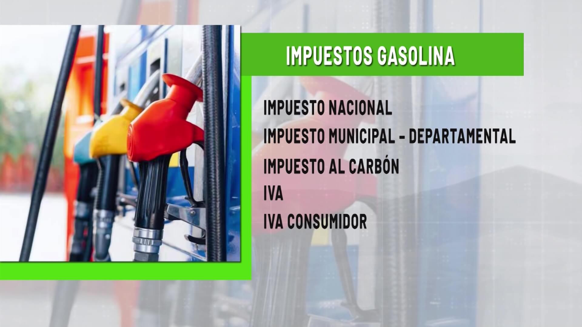 Proyecto para descontar impuestos a la gasolina