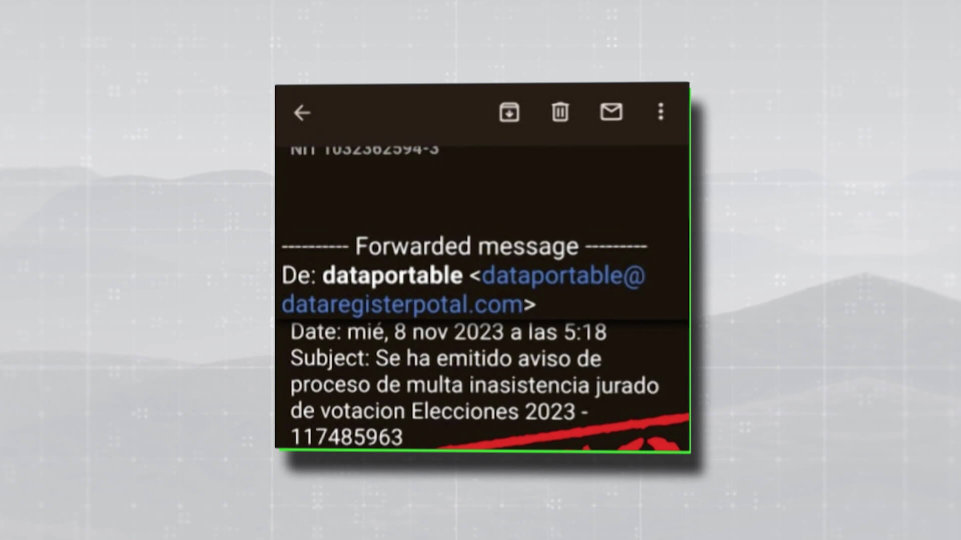 Registraduría alerta sobre correos falsos