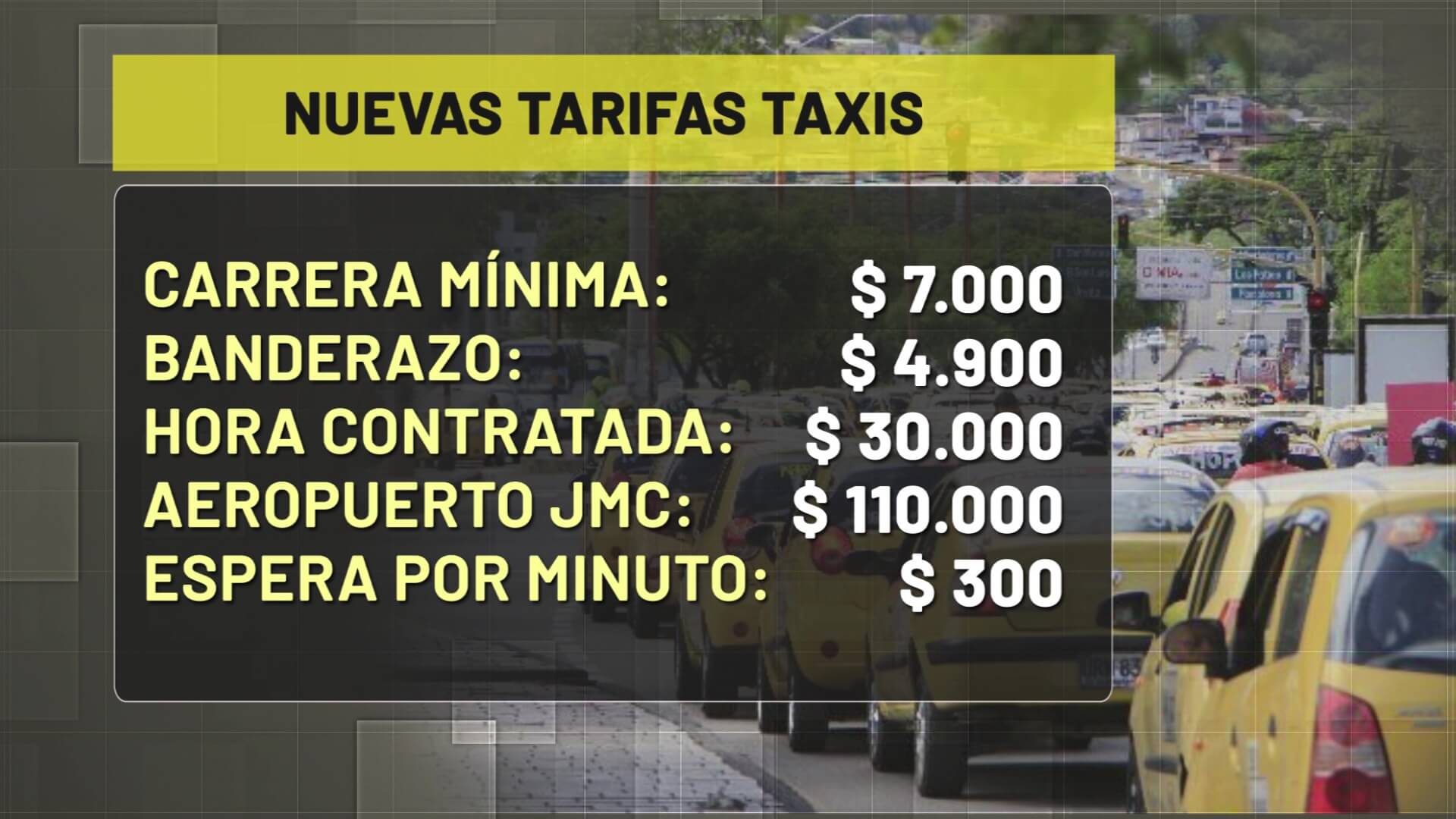 Tarifas 2024: taxistas dicen que faltó concertación