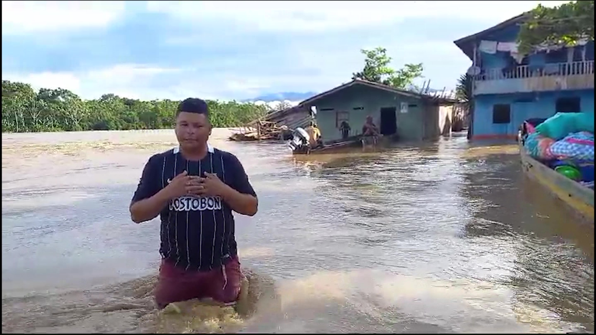 Emergencia en Vigía del Fuerte por desbordamiento del río Murrí