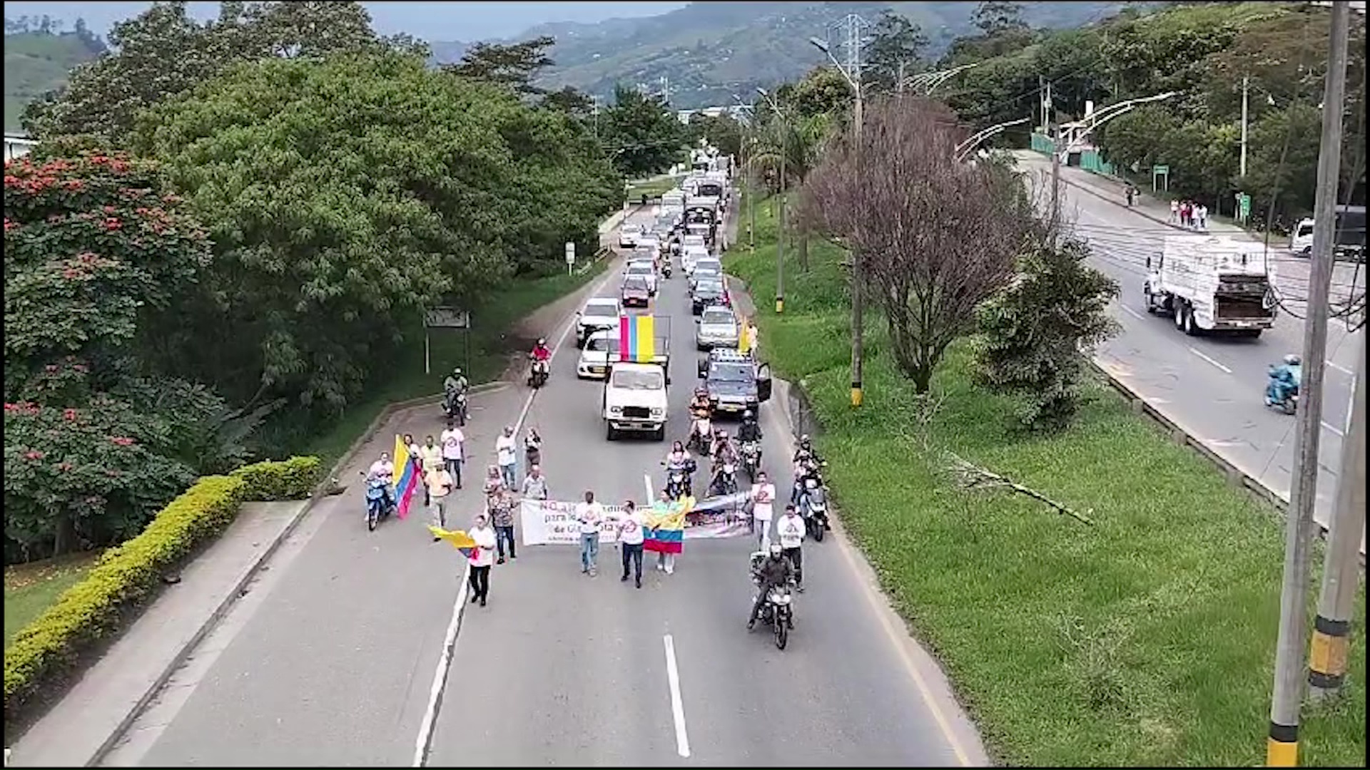 Siguen las protestas por el peaje El Trapiche