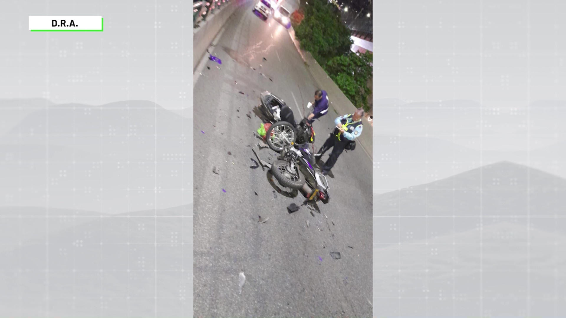 Tres muertos y dos lesionados en accidentes de moto
