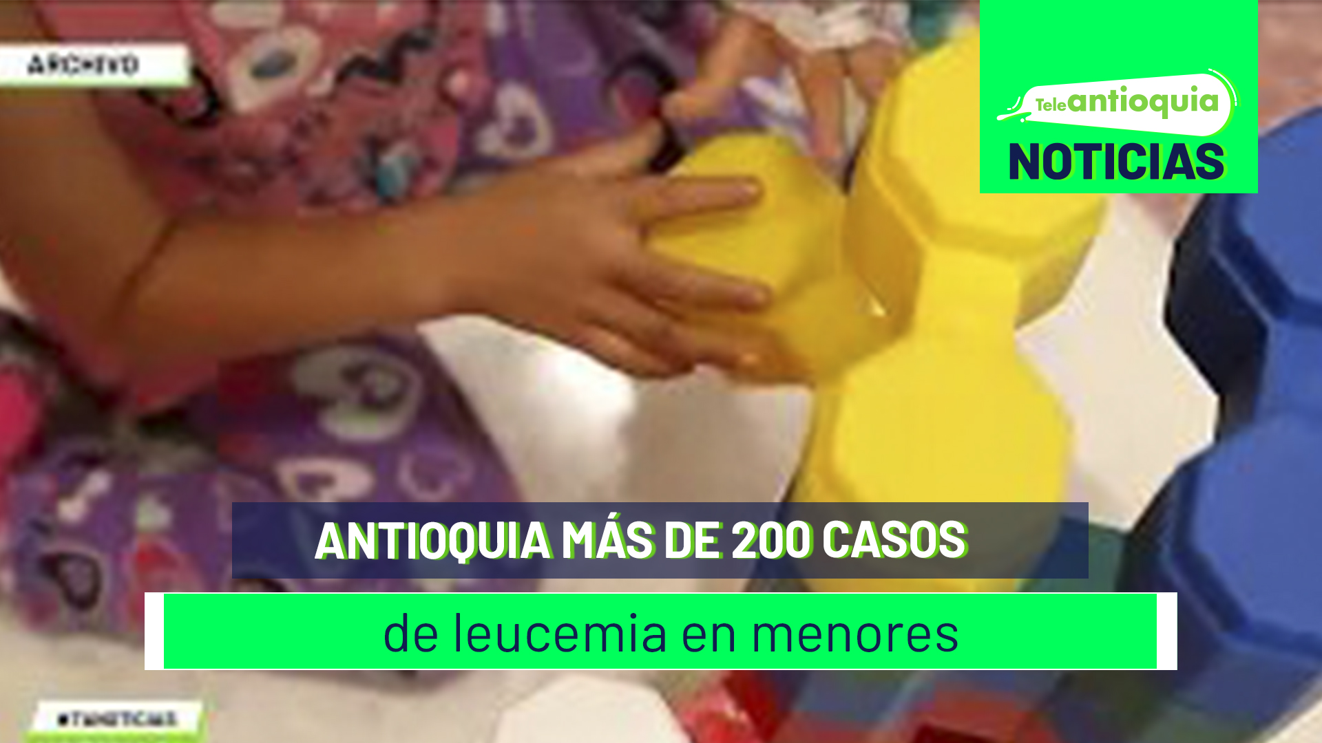 Antioquia: más de 200 casos de leucemia en menores
