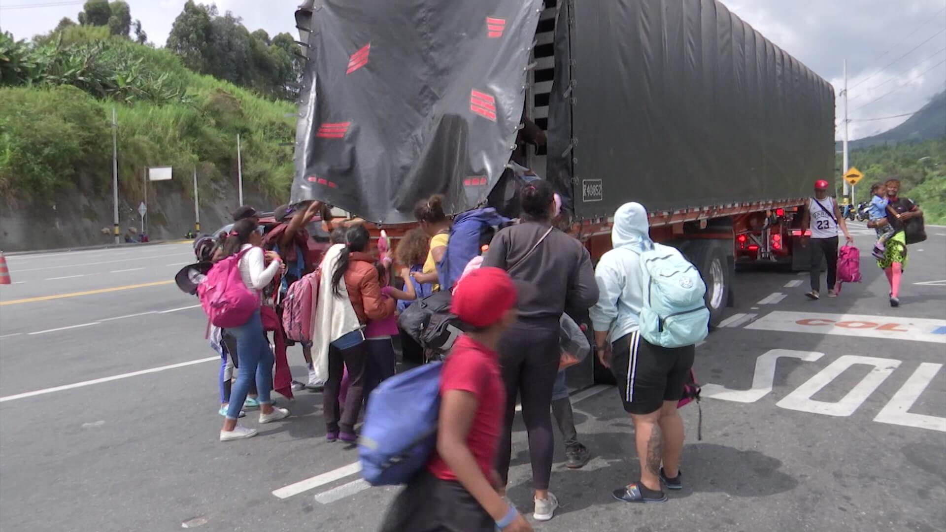 Sanciones por transportar migrantes irregulares