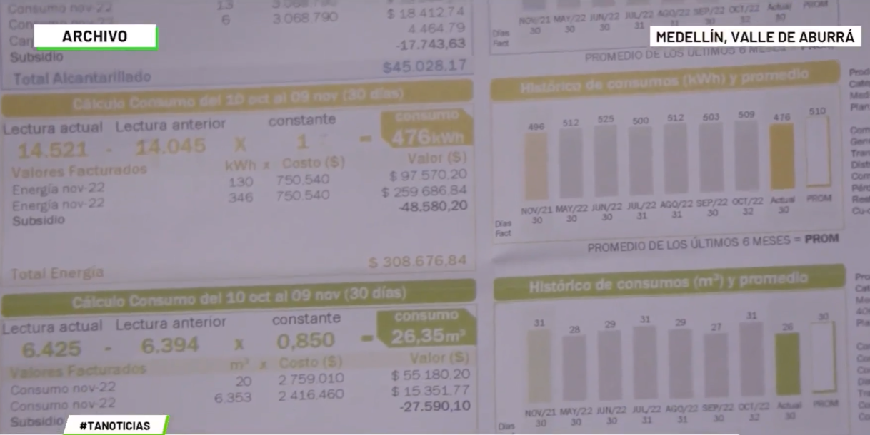 En enero subirá la tarifa de energía