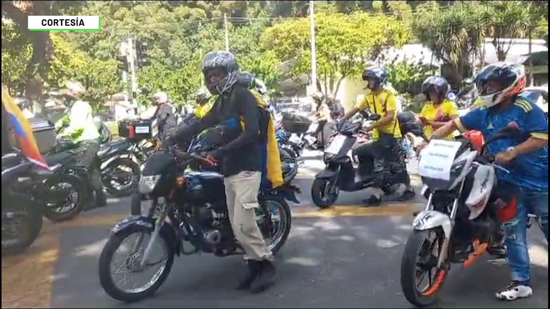 Motociclistas protestan por aumento del SOAT