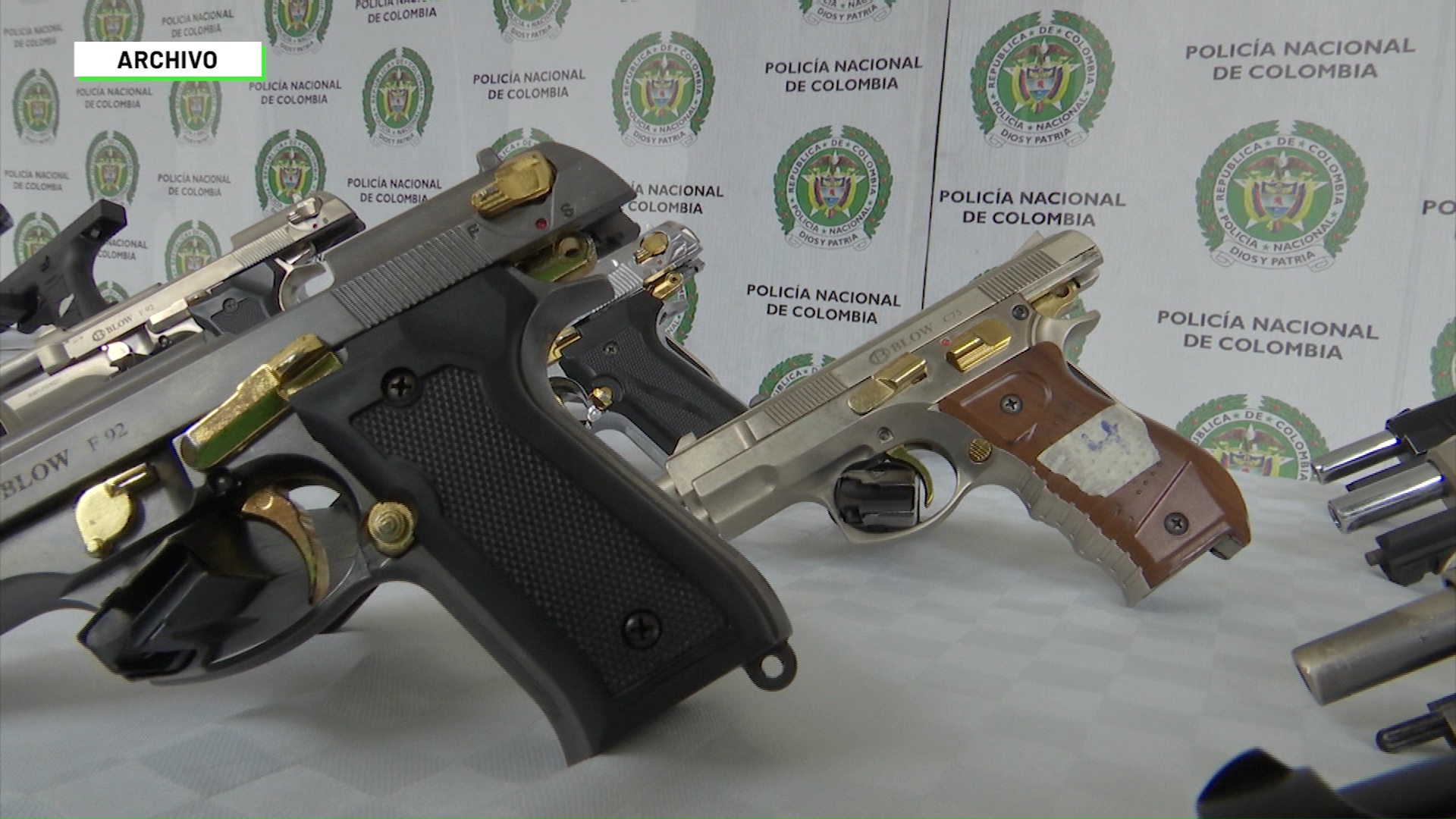 2023, el año con más armas incautadas en Medellín