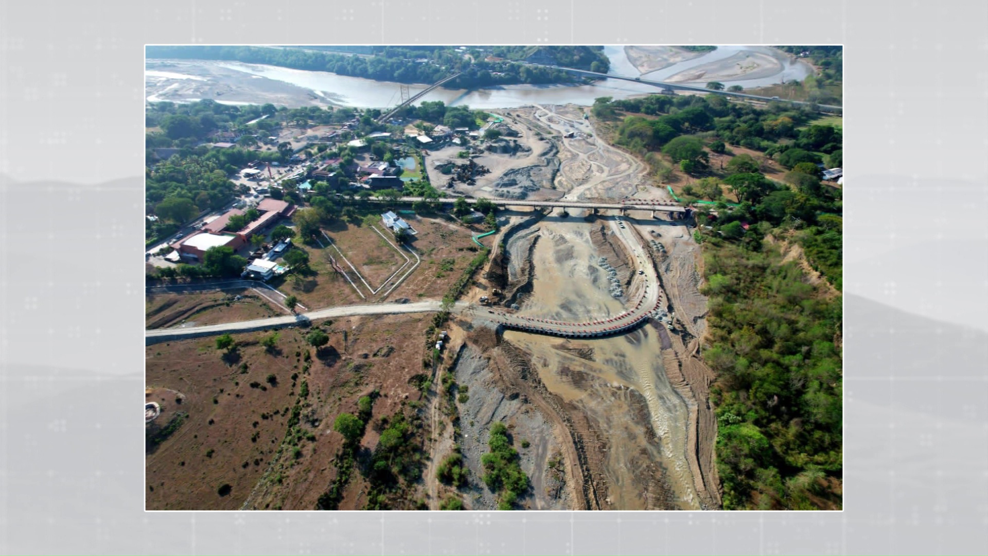 Habilitan tramo temporal sobre el río Tonusco