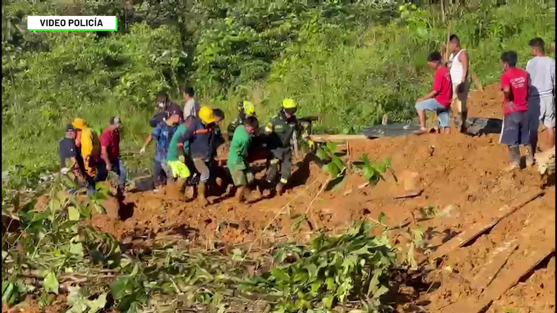 17 cadáveres fueron trasladados a Medellín