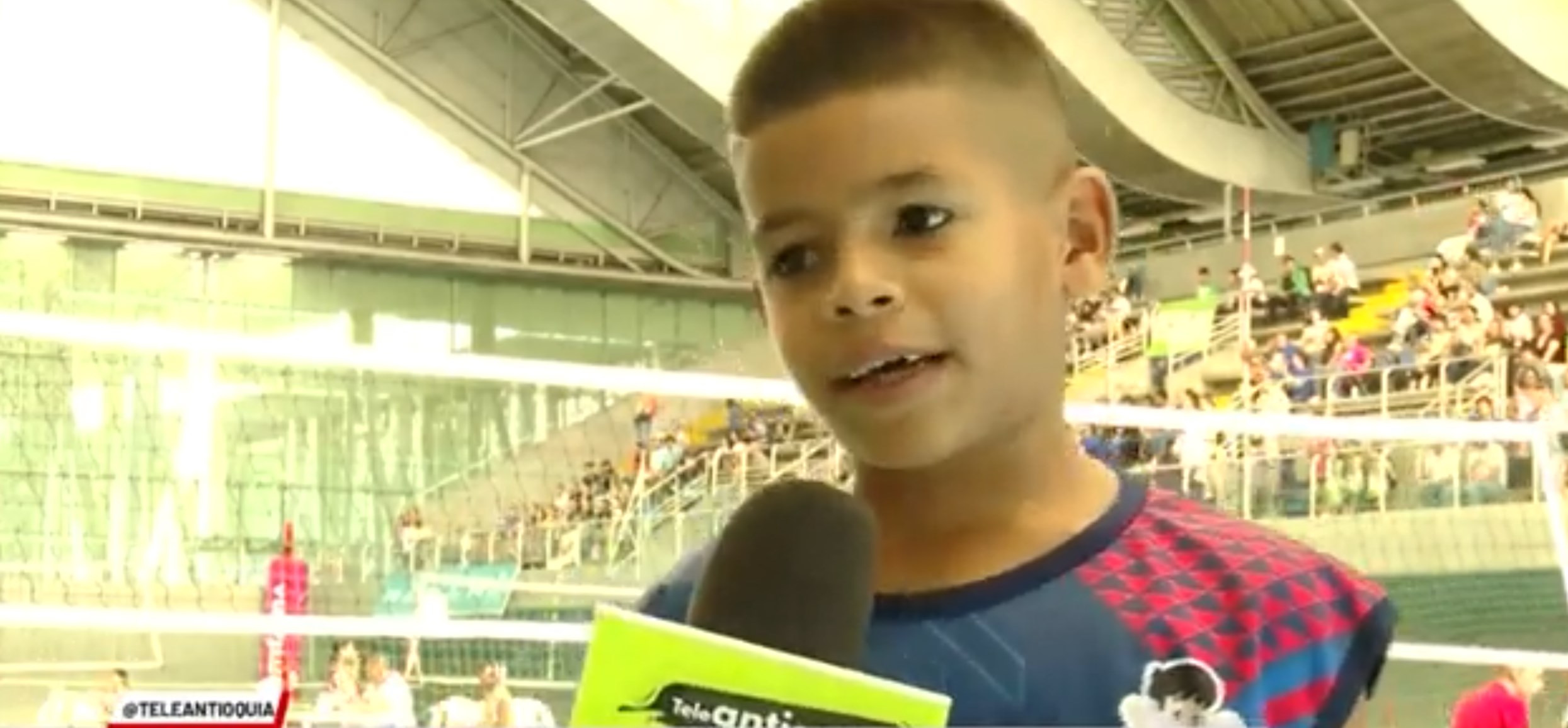 Emanuel Osorio: pequeño gigante del BabyVoleibol