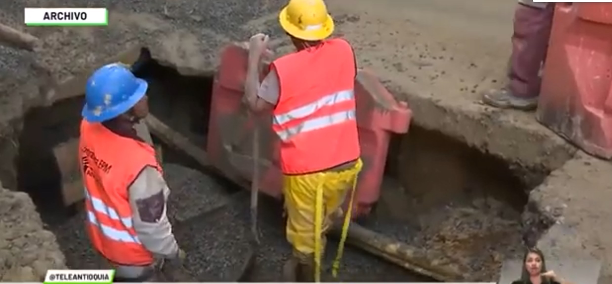 Se restablece el servicio de agua en Campo Valdés