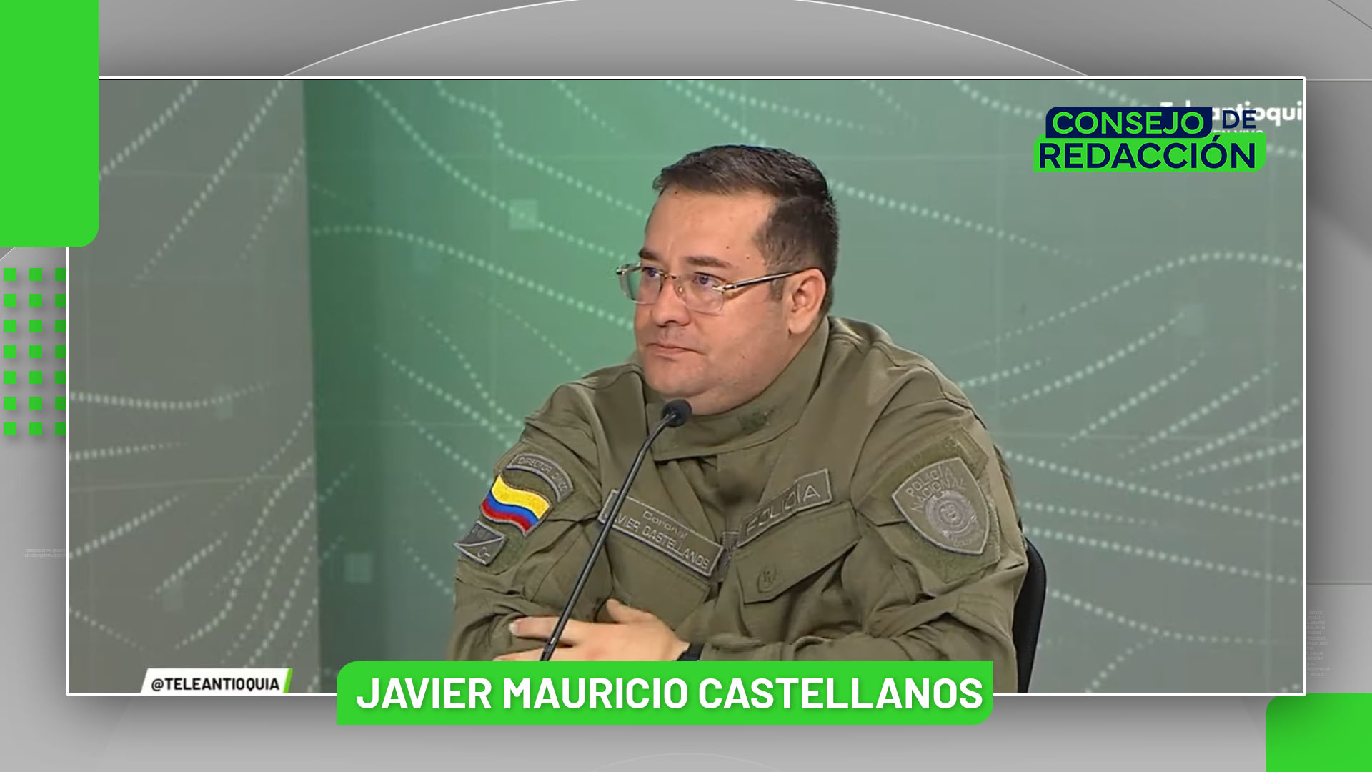 Entrevista con Coronel Javier Mauricio Castellanos, director Incorporación Policía Nacional – ConsejoTA