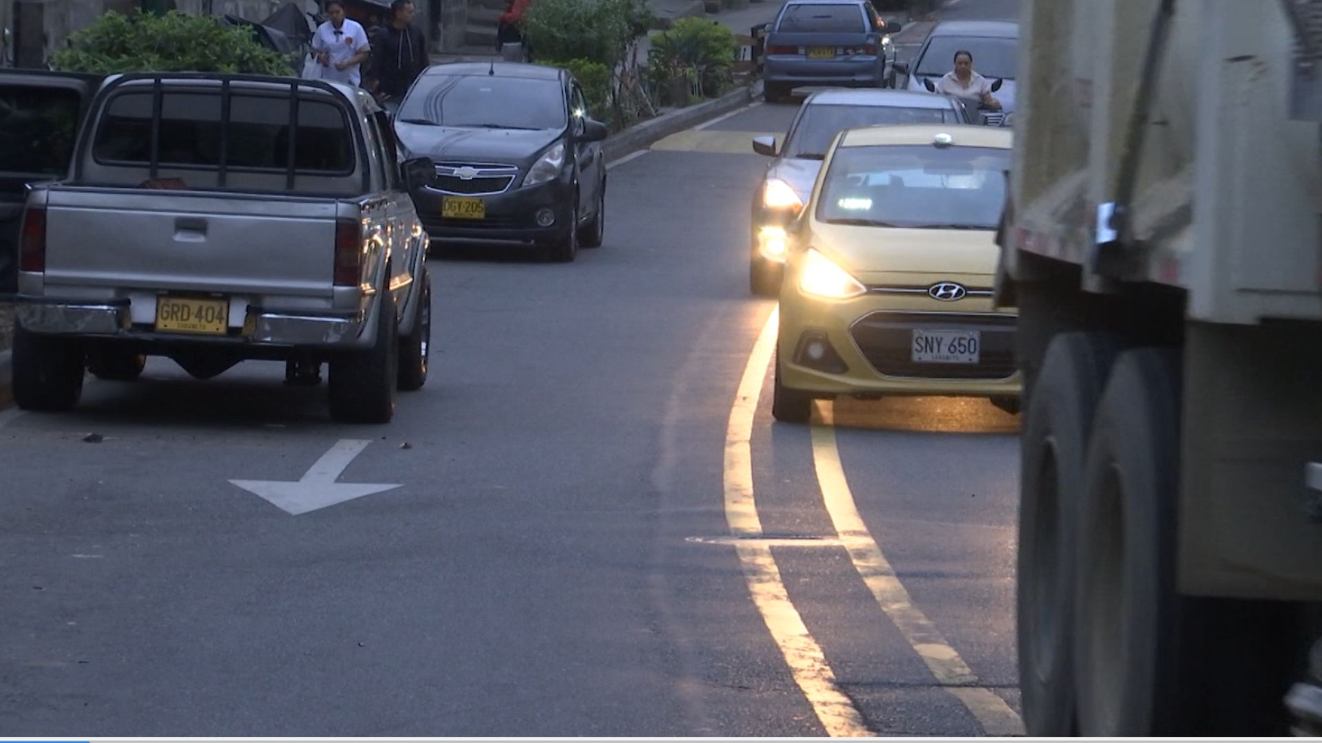 Estacionamiento irregular en Rodeo Alto