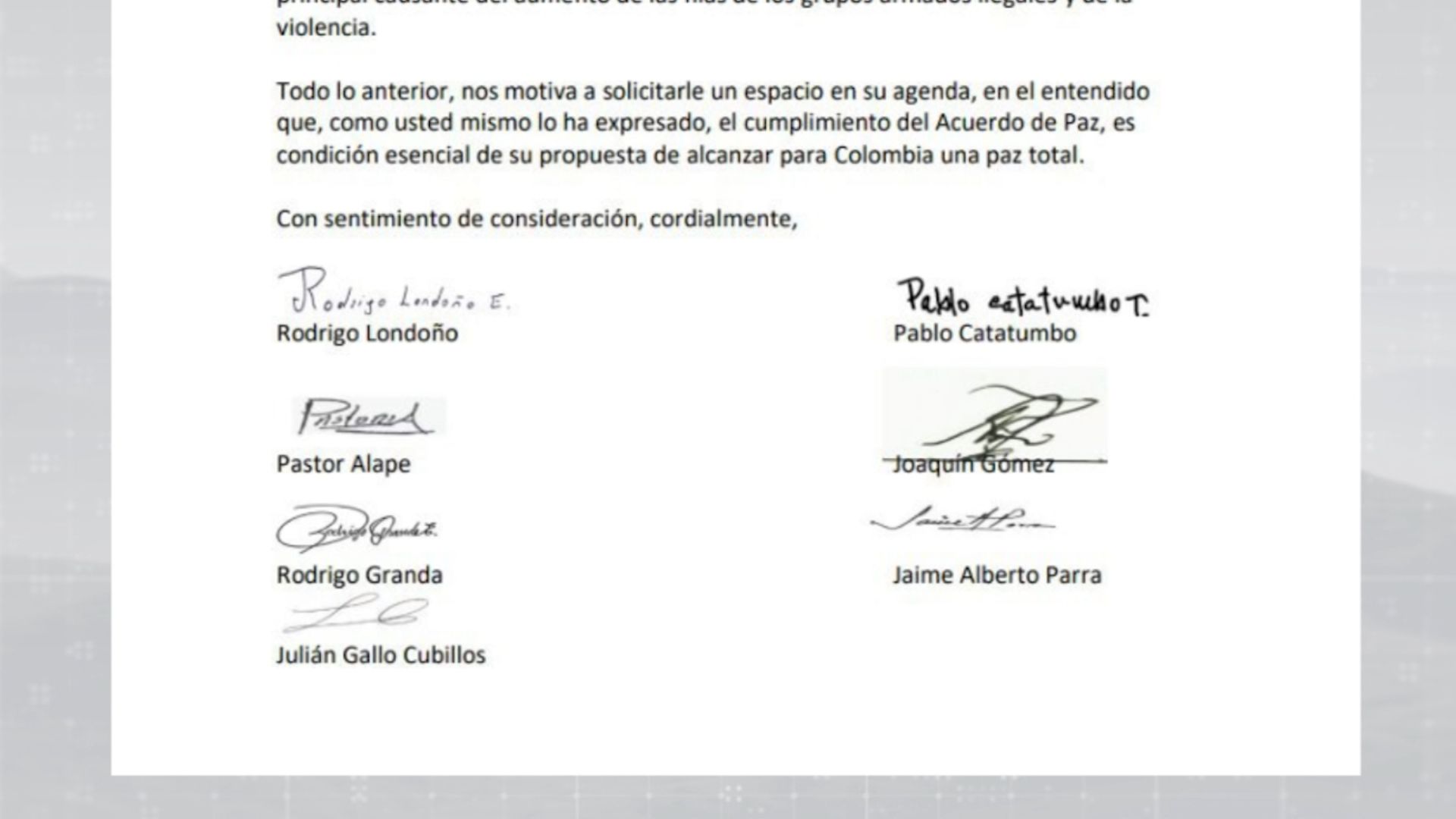 JEP responde a secretariado de las FARC