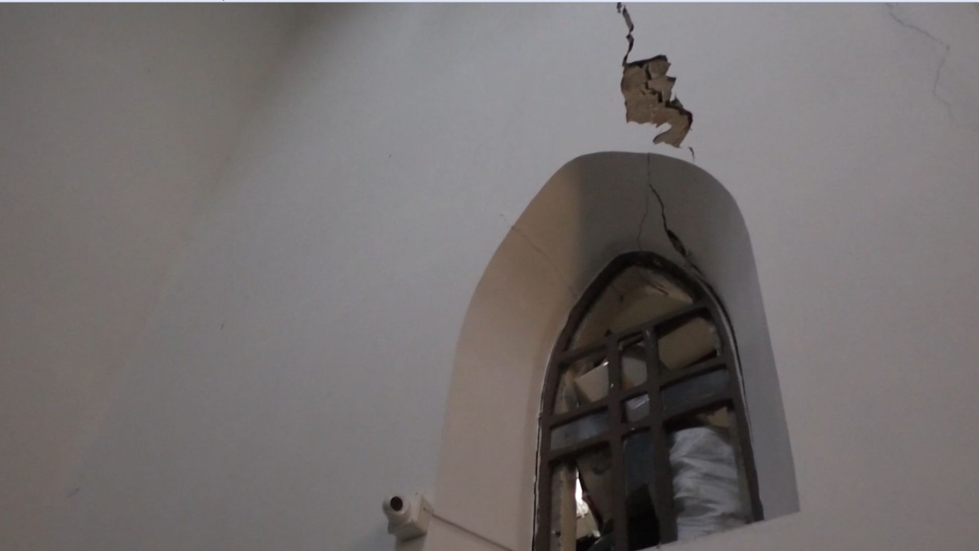 Amagá: alarma por grietas en el templo