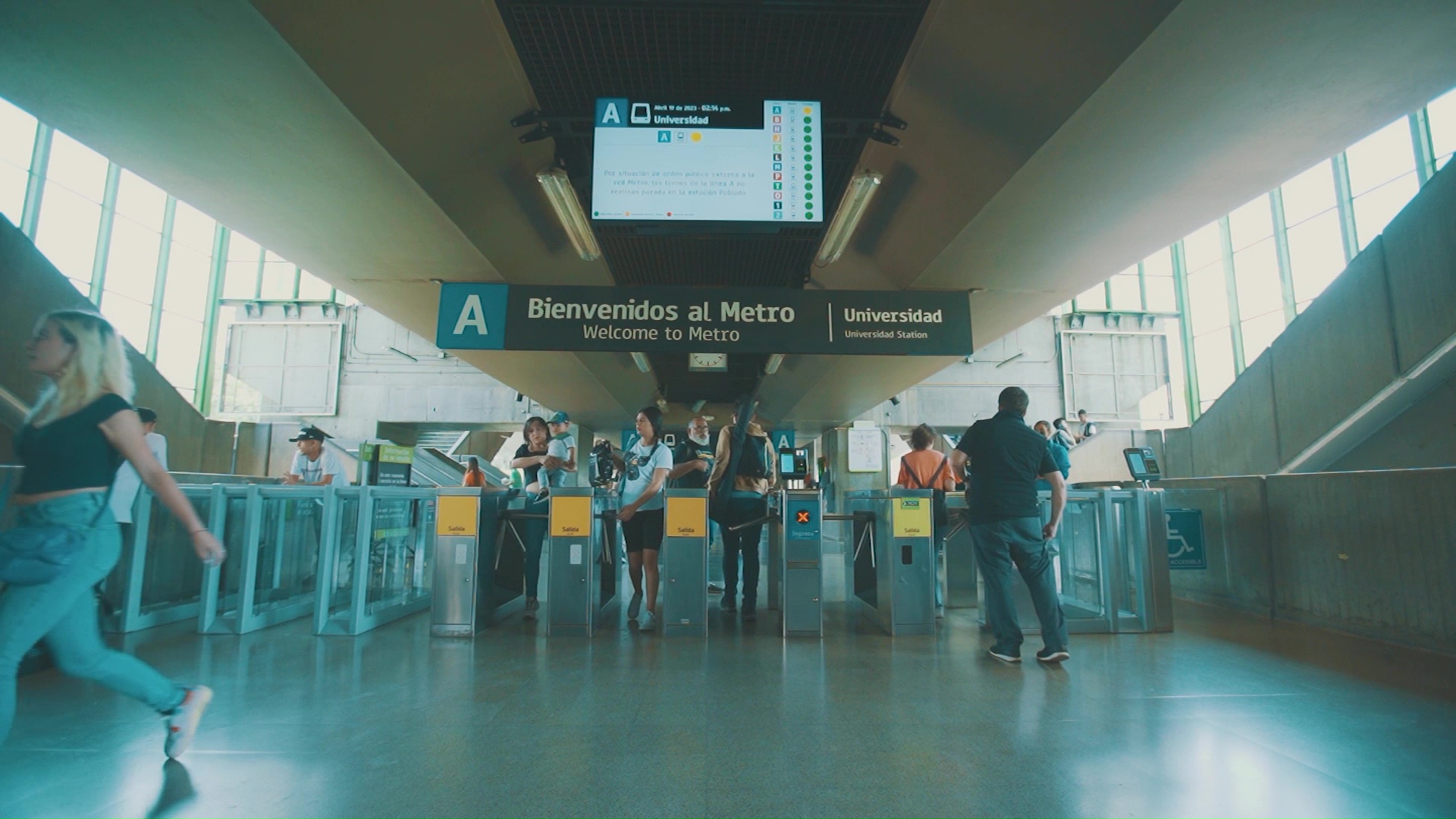 Hasta cobijas olvidaron en el Metro en 2023