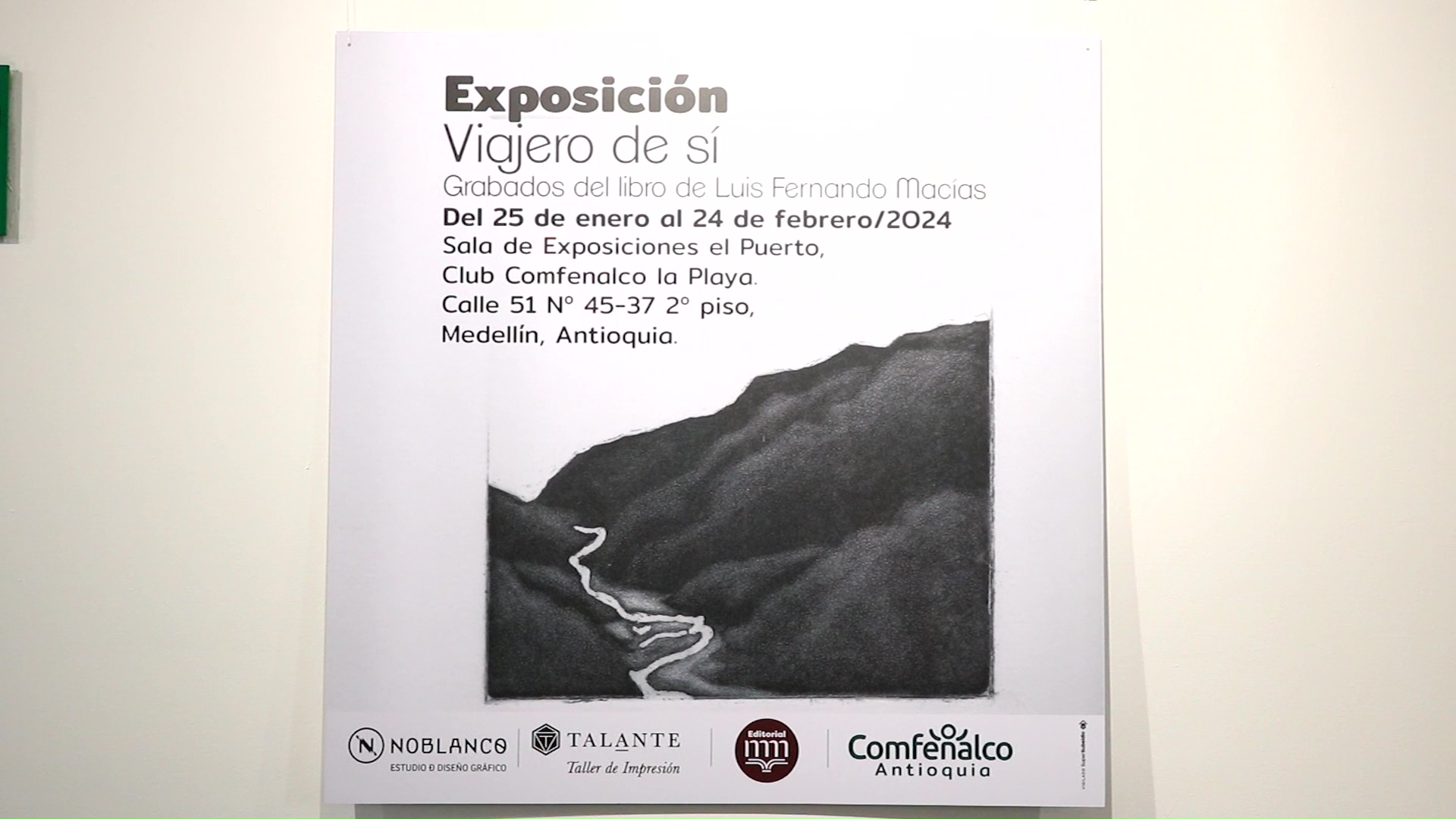 Exposición ‘Viajero de Sí’ con 31 grabados