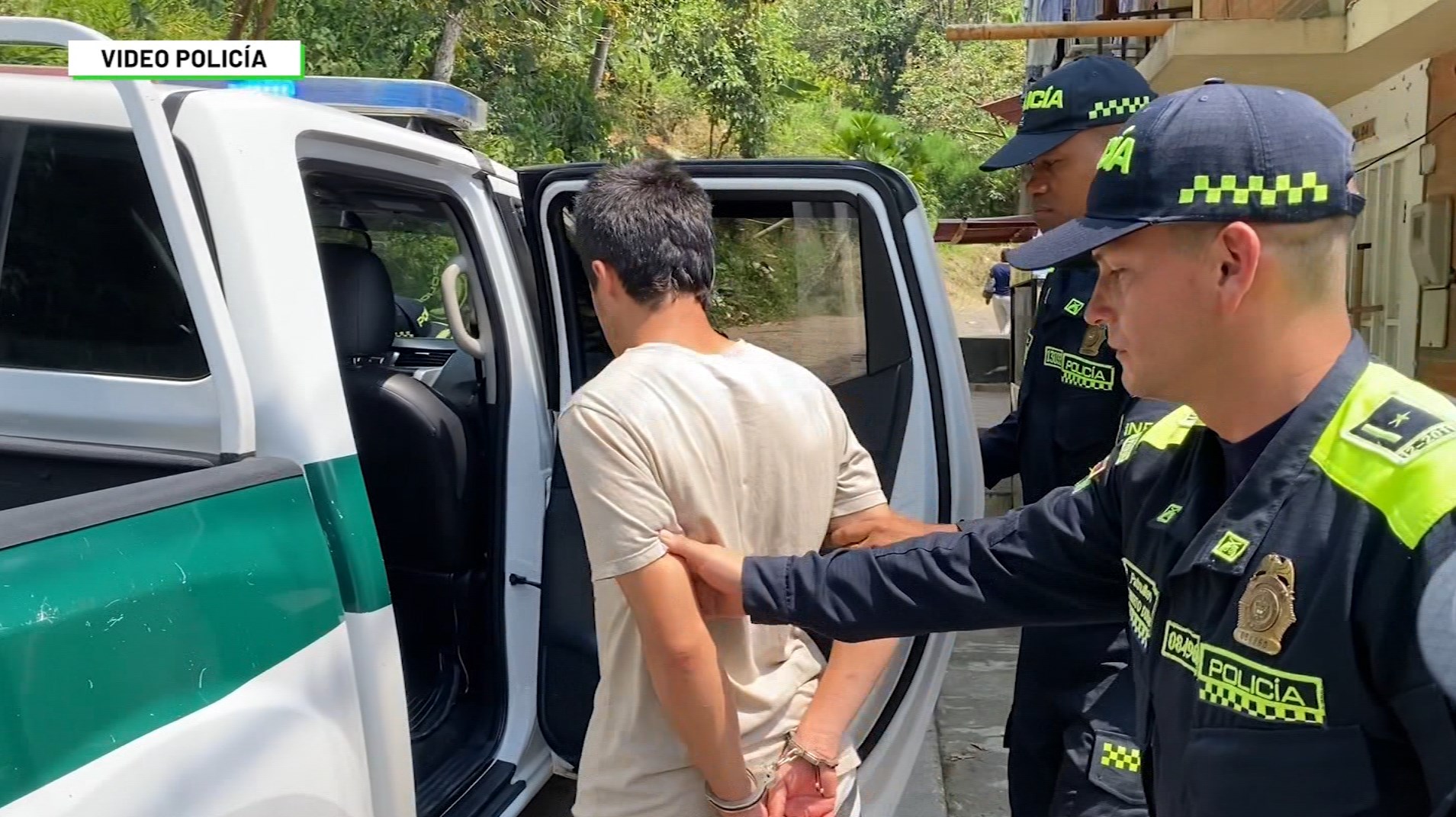 Capturado por atacar a la familia de su expareja