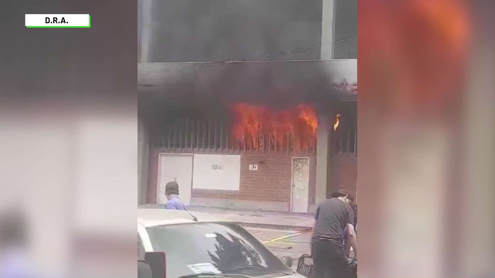 Controlaron incendio en el Polideportivo Sur